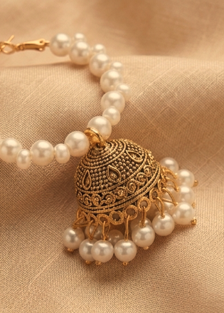 Golden Bali earrings